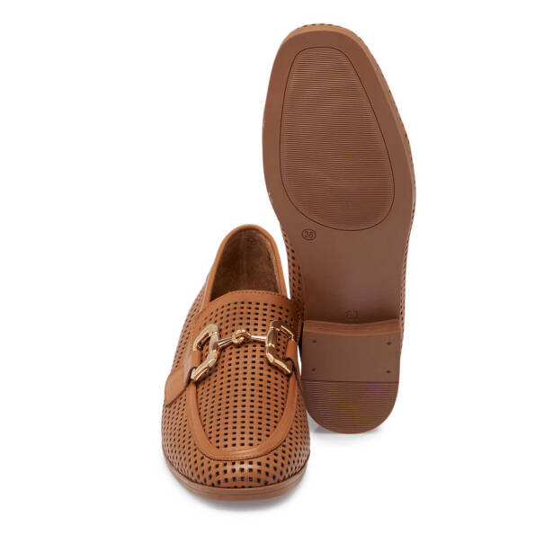Taba Deri Kadın Loafer - K24I1AY67460-L8R - 4