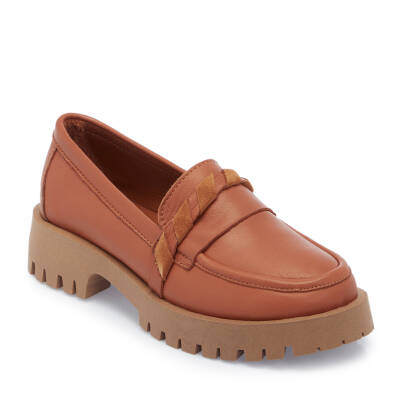 Taba Deri Kadın Loafer - K25I1AY67823-A29 - 1