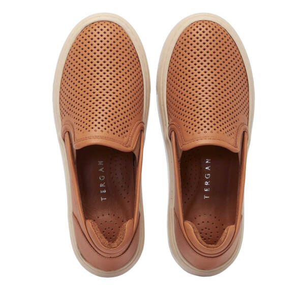 Taba Hakiki Deri Kadın Loafer - K25I1AY67948-A29 - 5