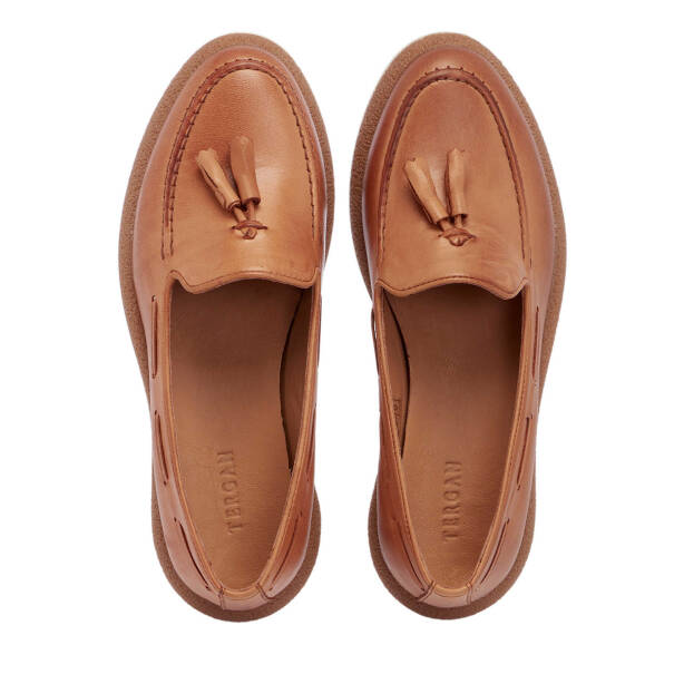 Taba Hakiki Deri Kadın Loafer - K25I1AY67993-A29 - 5