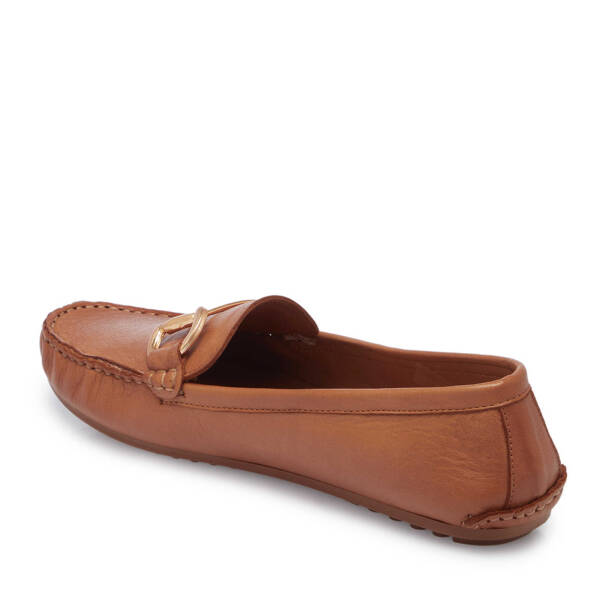 Taba Hakiki Deri Kadın Loafer - K25I1AY68012-A29 - 3