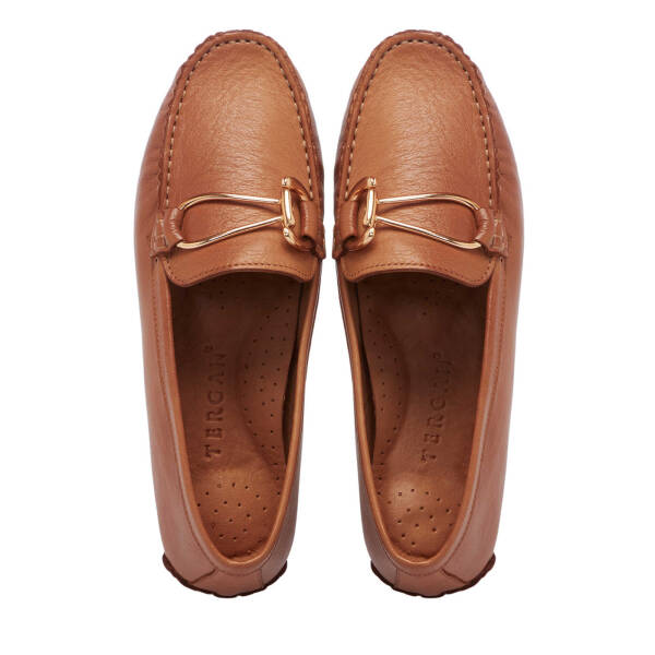 Taba Hakiki Deri Kadın Loafer - K25I1AY68012-A29 - 5
