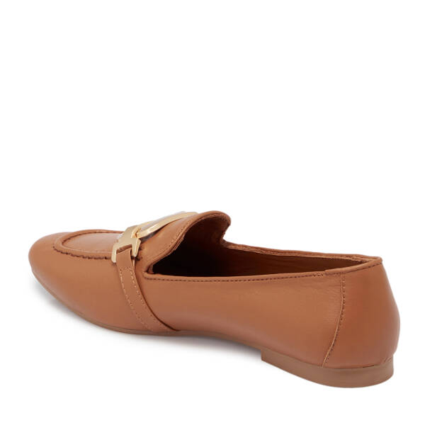 Taba Deri Kadın Loafer - K25S1AY68358-A29 - 2