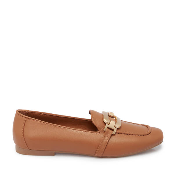 Taba Deri Kadın Loafer - K25S1AY68358-A29 - 3
