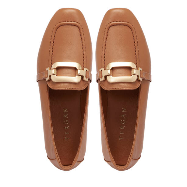 Taba Deri Kadın Loafer - K25S1AY68358-A29 - 5