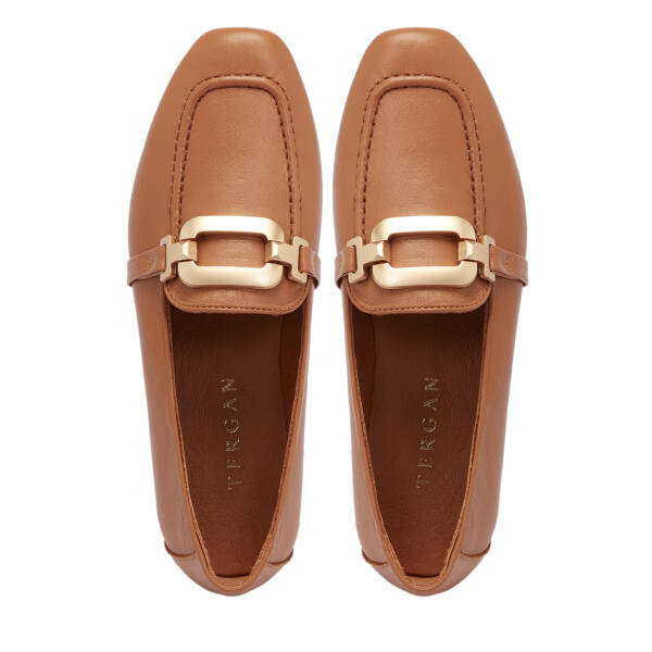 Taba Deri Kadın Loafer - K25S1AY68358-A29 - 5