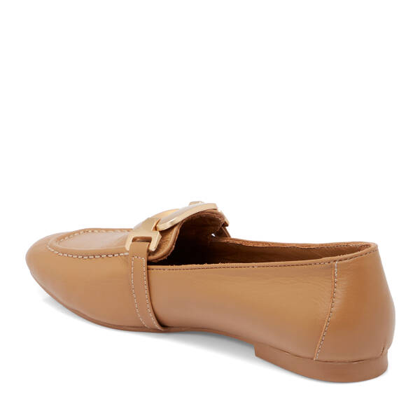 Taba Deri Kadın Loafer - K25S1AY68358-L8R - 2