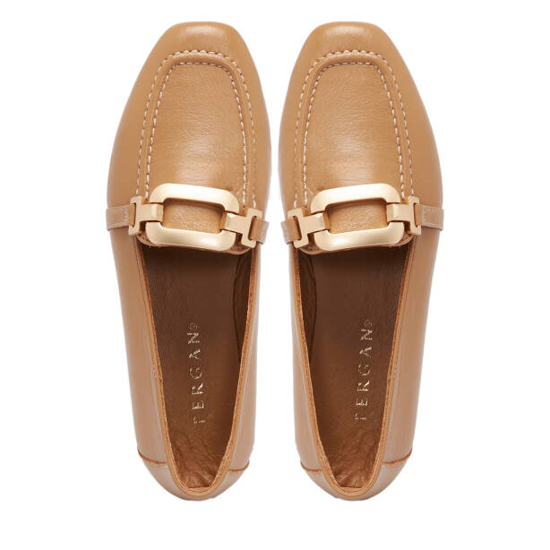 Taba Deri Kadın Loafer - K25S1AY68358-L8R - 5