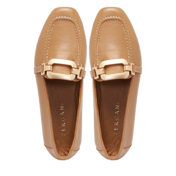 Taba Deri Kadın Loafer - K25S1AY68358-L8R - 5