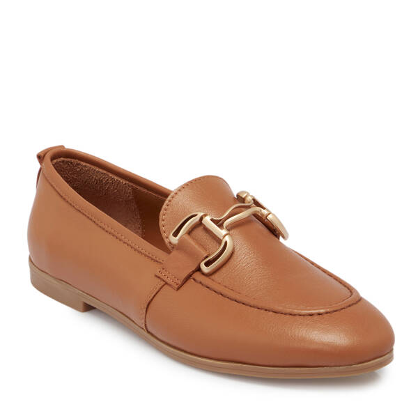 Taba Deri Kadın Loafer - K25S1AY68359-A29 - 1