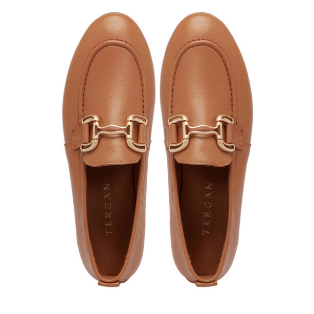 Taba Deri Kadın Loafer - K25S1AY68359-A29 - 5
