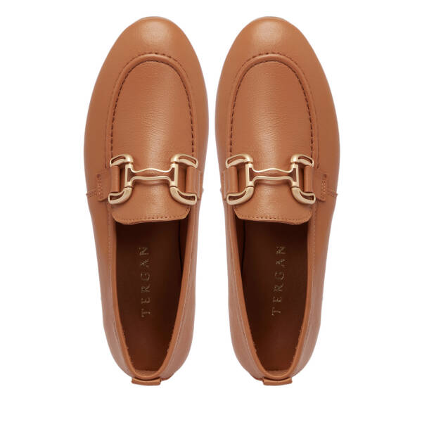Taba Deri Kadın Loafer - K25S1AY68359-A29 - 5