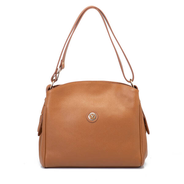 Taba Deri Kadın Omuz Çantası - S25K1BC79450-B67 - 1