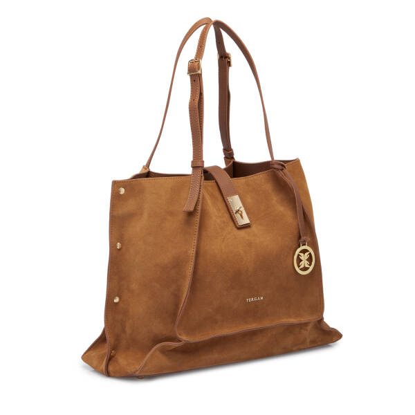 Taba Deri Kadın Omuz Çantası - S25K1BC80382-V4L - 2