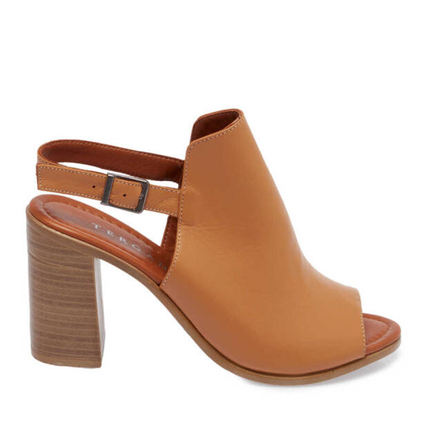 Taba Hakiki Deri Kadın Sandalet - K24Y1AY67243-A29 