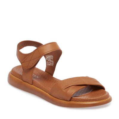 Taba Deri Kadın Sandalet - K24Y1SN67131-A29 
