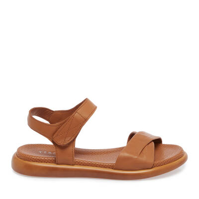 Taba Deri Kadın Sandalet - K24Y1SN67131-A29 - 3