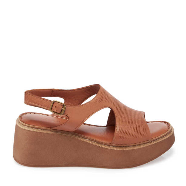 Taba Hakiki Deri Kadın Sandalet - K24Y1SN67220-A29 - 1