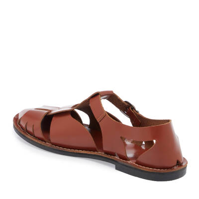 Taba Deri Kadın Sandalet - K24Y1SN67405-A29 - 2