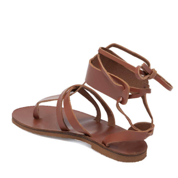 Taba Hakiki Deri Kadın Sandalet - K24Y1SN67419-A29 - 3