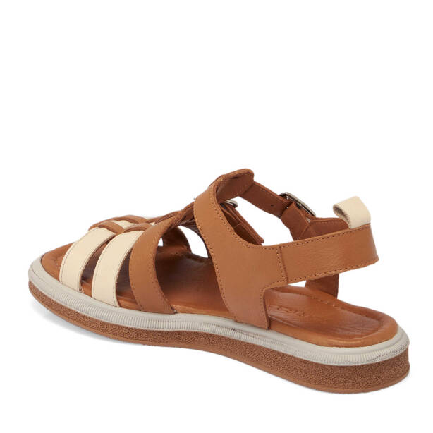 Taba Hakiki Deri Kadın Sandalet - K25Y1SN67792-A29 - 3