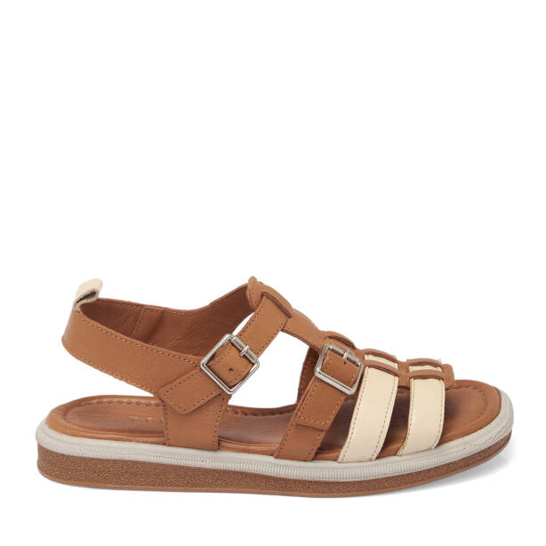 Taba Hakiki Deri Kadın Sandalet - K25Y1SN67792-A29 