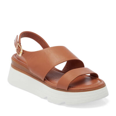 Taba Deri Kadın Sandalet - K25Y1SN67881-A29 