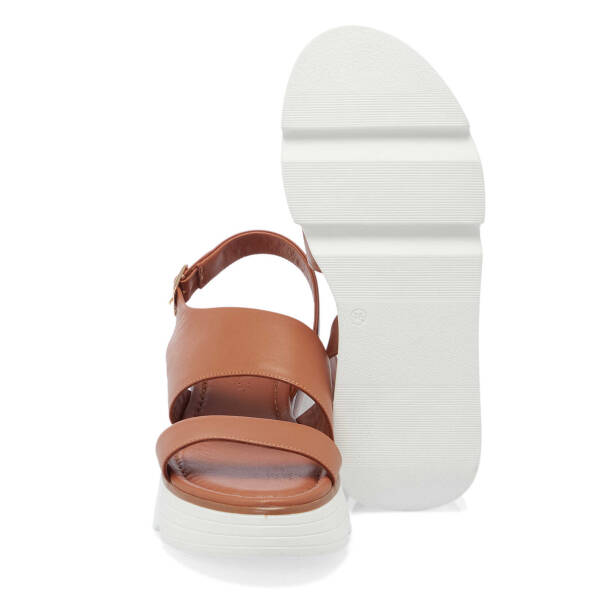 Taba Hakiki Deri Kadın Sandalet - K25Y1SN67881-A29 - 4