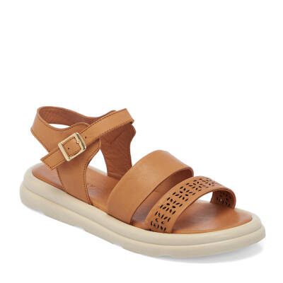 Taba Deri Kadın Sandalet - K25Y1SN67892-A29 