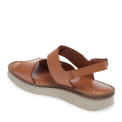 Taba Deri Kadın Sandalet - K25Y1SN67952-A29 - 2