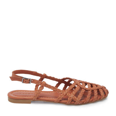 Taba Deri Kadın Sandalet - K25Y1SN67954-A29 - 3