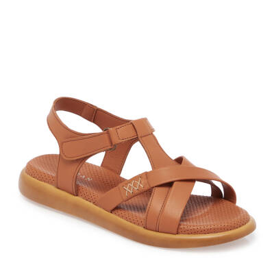 Taba Deri Kadın Sandalet - K25Y1SN67974-A29 - 1