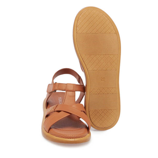 Taba Hakiki Deri Kadın Sandalet - K25Y1SN67974-A29 - 4