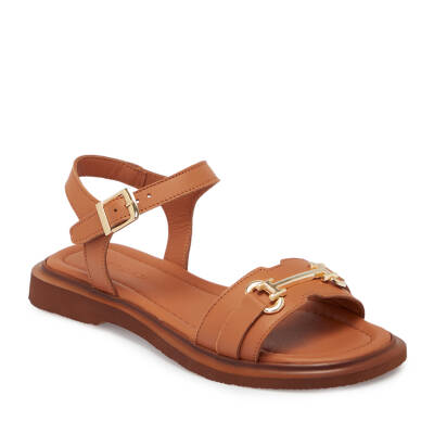Taba Deri Kadın Sandalet - K25Y1SN67976-A29 