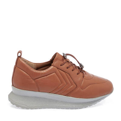  Taba Deri Kadın Sneaker - K23S1AY66801-A29 - 3