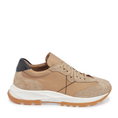 Taba Deri Kadın Sneaker - K23S1AY66944-W33 - 3