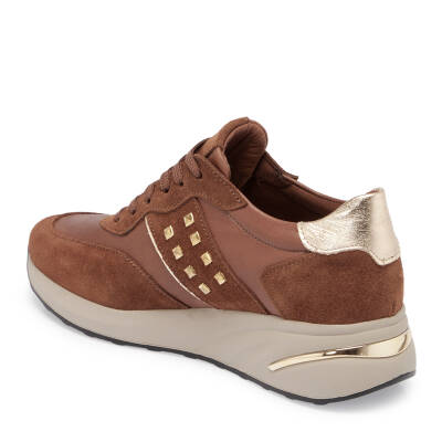 Taba Deri Kadın Sneaker - K24S1AY67721-A29 - 2