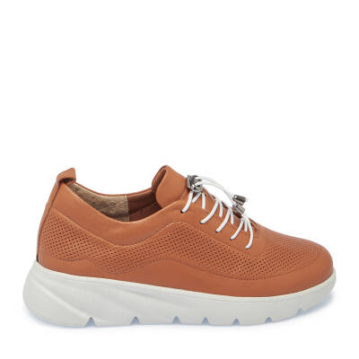 Taba Deri Kadın Sneaker - K25I1AY67822-A29 - 3