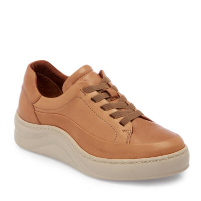 Taba Deri Kadın Sneaker - K25I1AY67939-L8R 