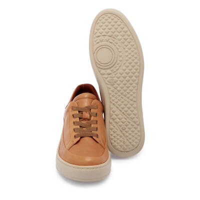Taba Deri Kadın Sneaker - K25I1AY67939-L8R - 4