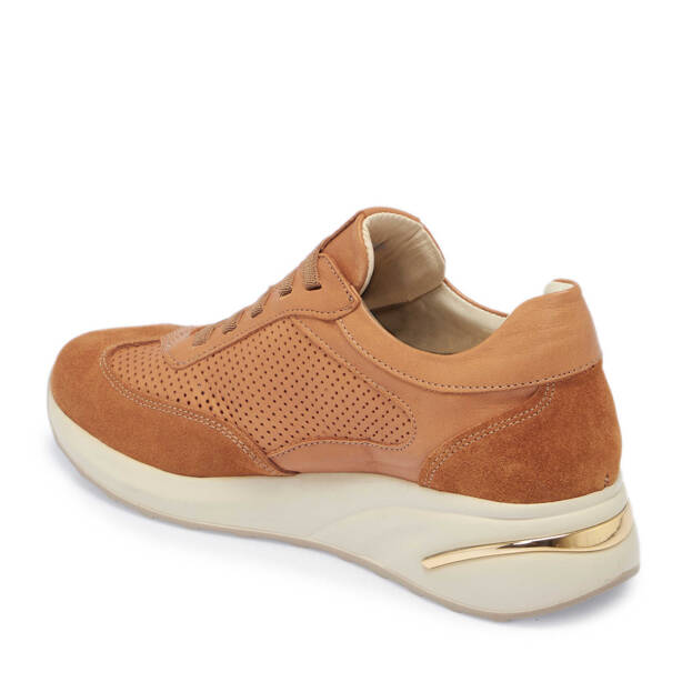 Taba Deri Kadın Sneaker - K25I1AY67940-L8R - 2