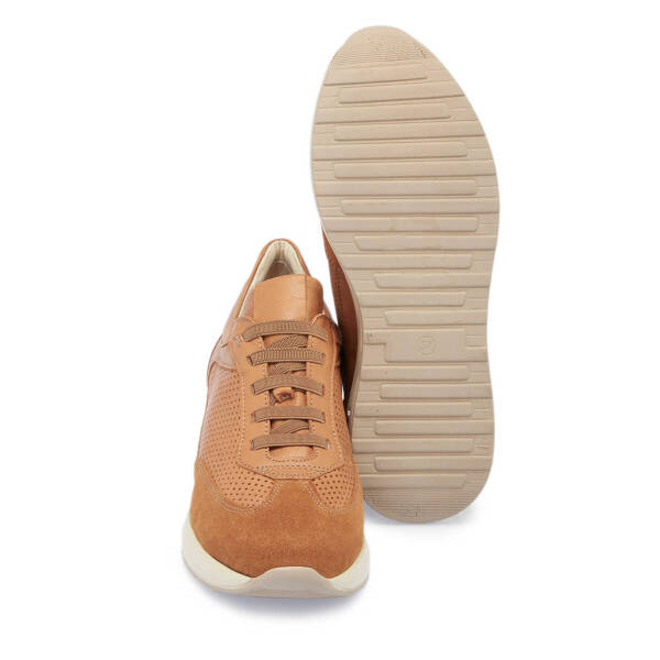 Taba Deri Kadın Sneaker - K25I1AY67940-L8R - 4