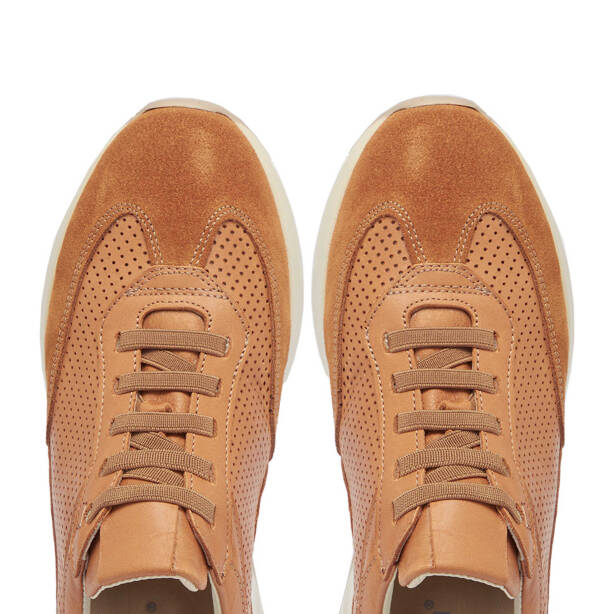 Taba Deri Kadın Sneaker - K25I1AY67940-L8R - 5