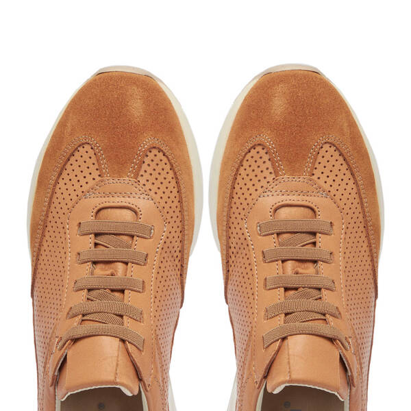 Taba Deri Kadın Sneaker - K25I1AY67940-L8R - 5