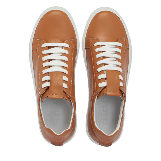 Taba Deri Kadın Sneaker - K25I1AY67961-A29 - 5