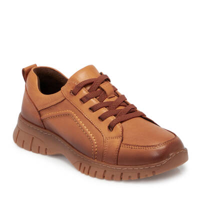 Taba Deri Kadın Sneaker - K25S1AY68165-A29 - 1