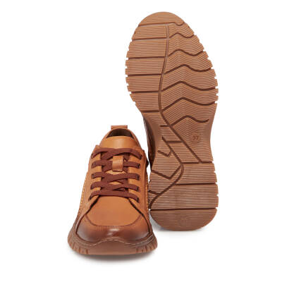 Taba Deri Kadın Sneaker - K25S1AY68165-A29 - 4