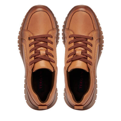 Taba Deri Kadın Sneaker - K25S1AY68165-A29 - 5