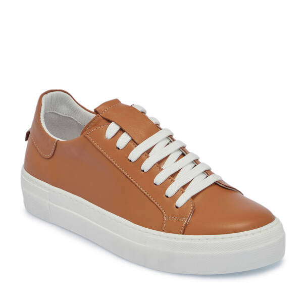 Taba Deri Kadın Sneaker - K25S1AY68368-A29 - 1
