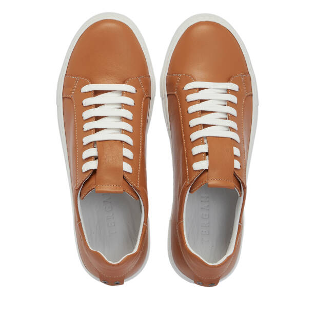 Taba Deri Kadın Sneaker - K25S1AY68368-A29 - 5